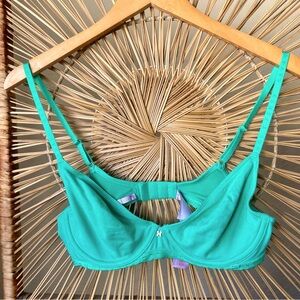 Savage Fenty Green Underwire Bra Size 34B